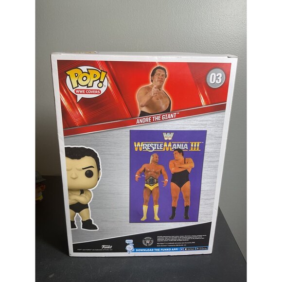 Andre The Giant WWE Wrestlemania III Pop! Vinyl Figure Target Exclusive - Picture 4 of 5
